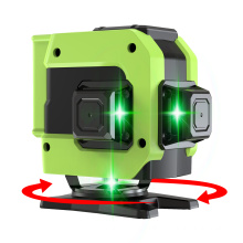 4D laser level 16 Cross Lines Green Beam Line Laser Level Rotary Land Laser Electronic Level